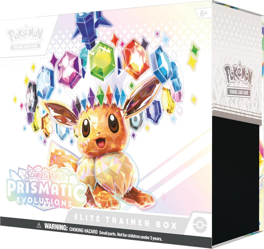 Pokémon TCG: Elite Trainer Box Prismatic Evolutions (Inglés)