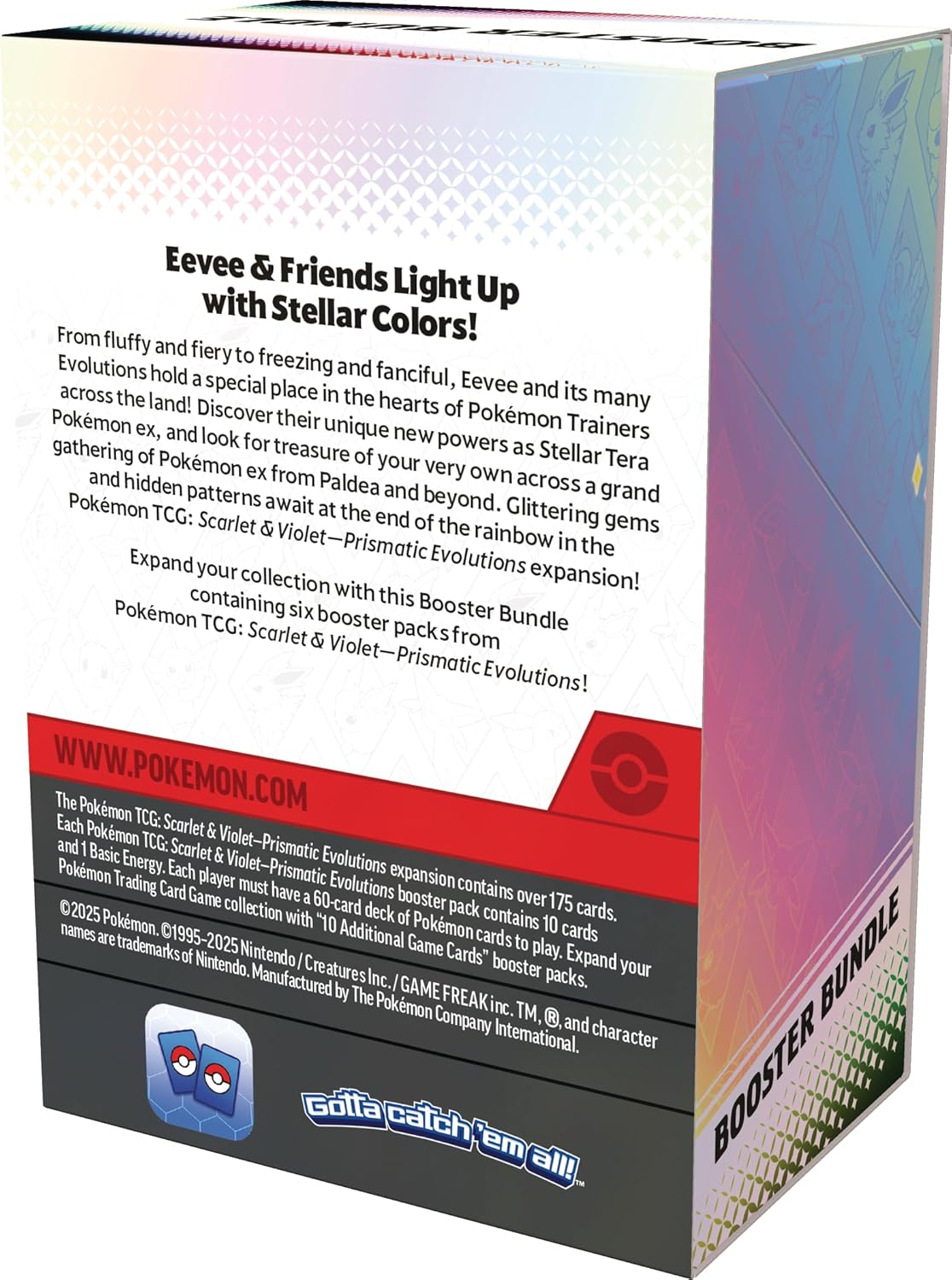 Pokémon TCG: Booster Bundle Prismatic Evolutions (Inglés)