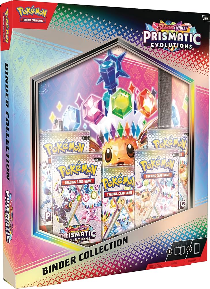 Pokémon TCG: Binder Collection Prismatic Evolutions (Inglés)