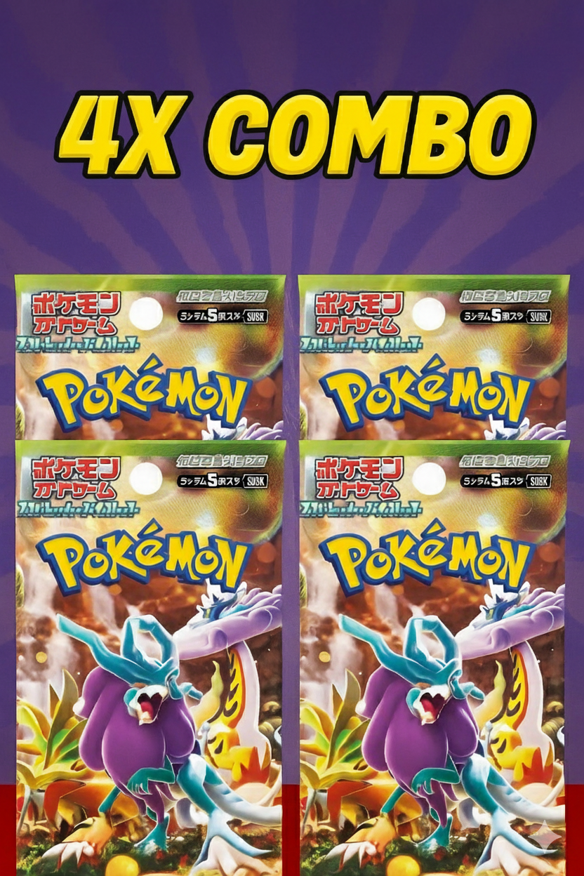 Wild Force Combo de 4 Pack (Japonés)