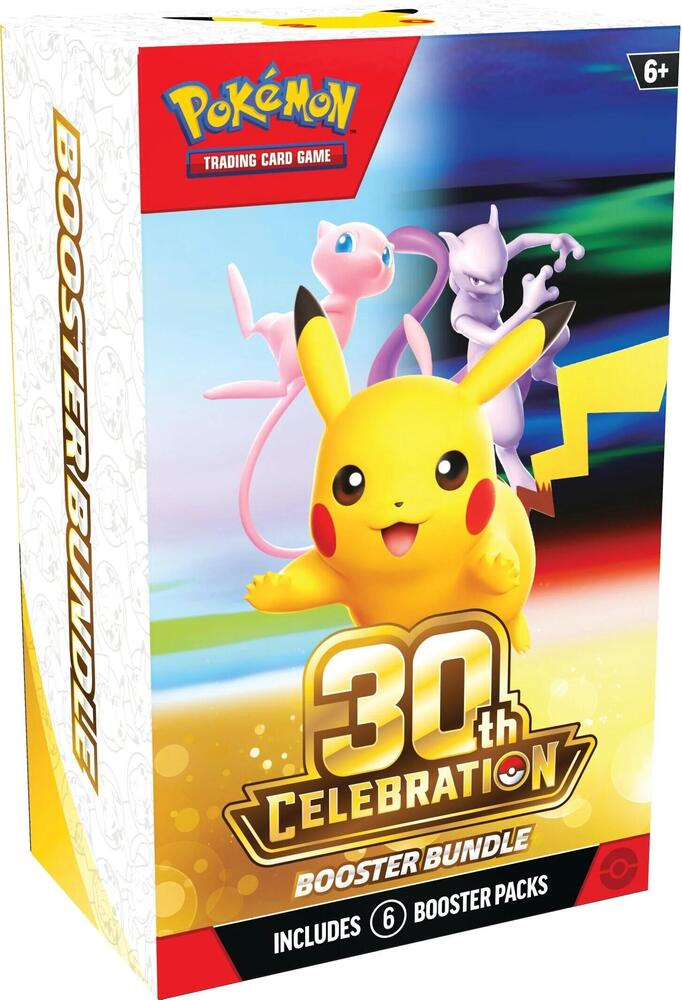 Pokémon TCG: Booster Bundle 30TH Celebration (Inglés)