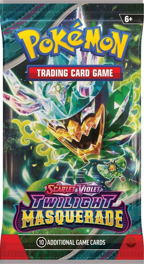 Pokémon TCG: Booster pack Twilight Masquedare (Inglés)