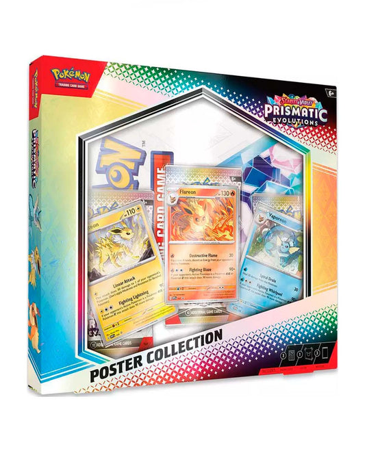 Pokémon TCG: Poster Collection Prismatic Evolutions (Inglés)