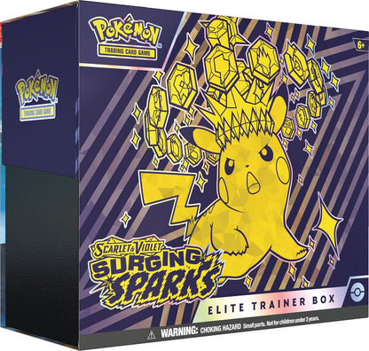 Pokémon TCG: Elite Trainer Box Surging Sparks (Inglés)