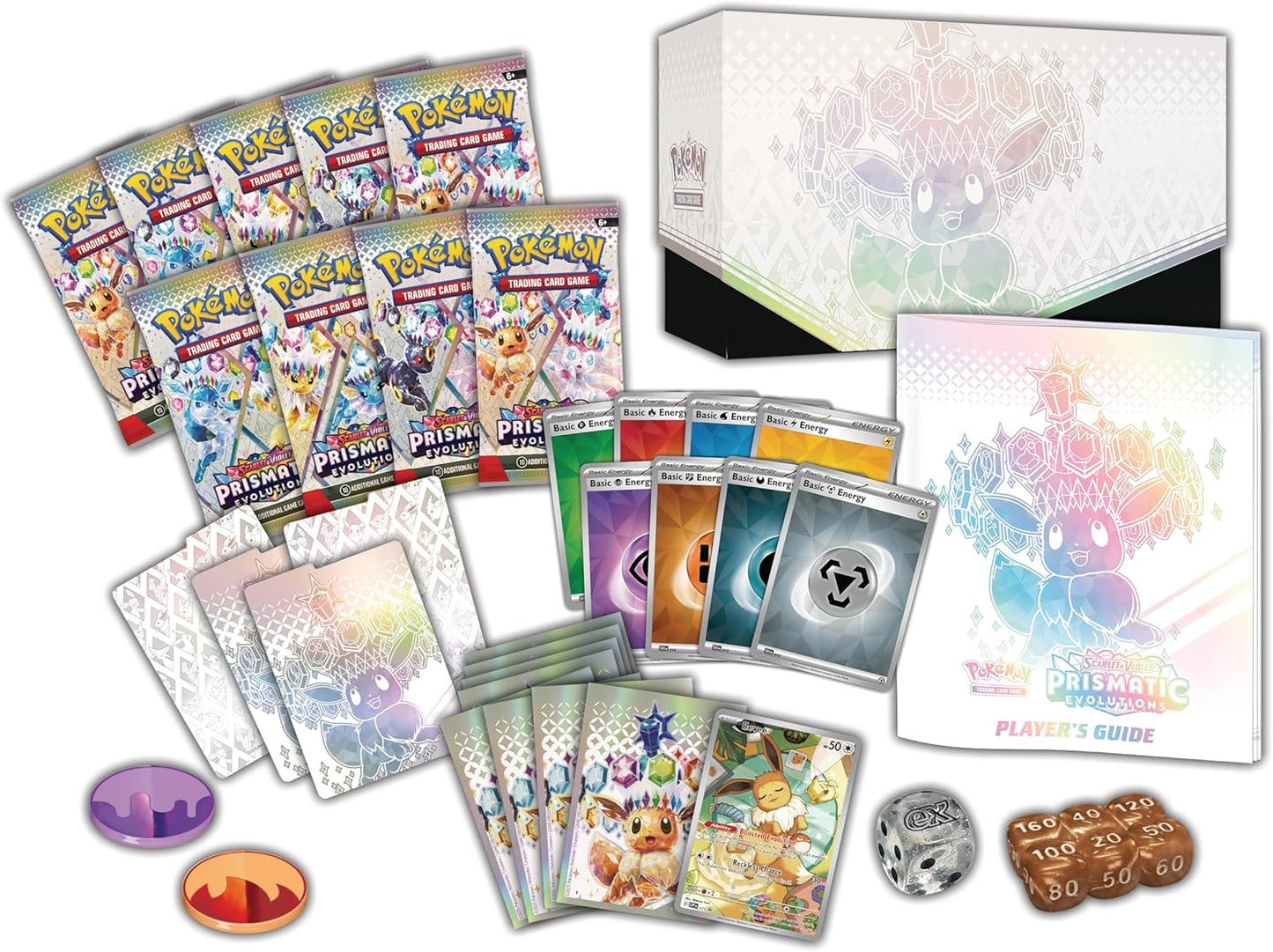 Pokémon TCG: Elite Trainer Box Prismatic Evolutions (Inglés)