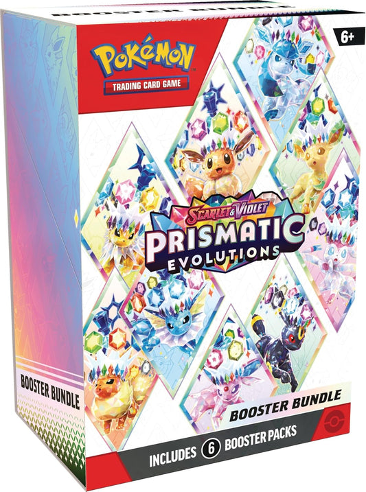 Pokémon TCG: Booster Bundle Prismatic Evolutions (Inglés)
