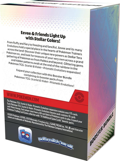 Pokémon TCG: Booster Bundle Prismatic Evolutions (Inglés)
