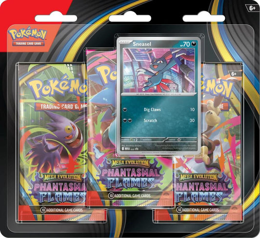 3 Pack Blister de Phantasmal Flames (Inglés)