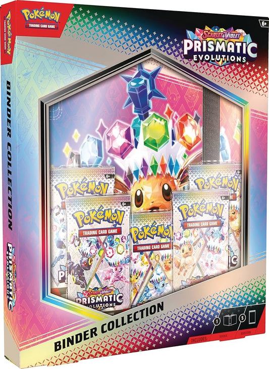 Pokémon TCG: Binder Collection Prismatic Evolutions (Inglés)