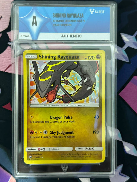 Shining Rayquaza #56 Pokemon Shining Legends (Autentica)
