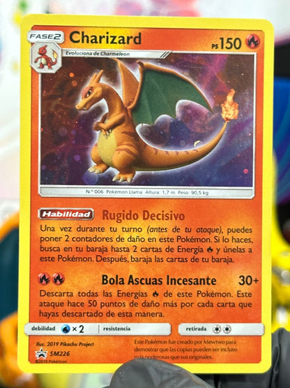 Charizard #SM226 Pokemon Promo (ESPAÑOL)