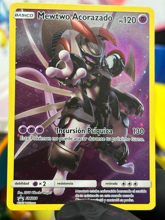 Armored Mewtwo #SM228 Pokemon Promo (ESPAÑOL)