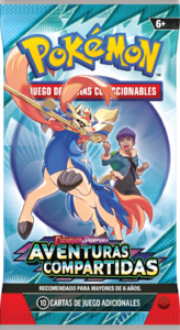 Pokémon TCG: Booster pack Aventuras Compartidas (Español)