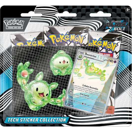 Pokémon TCG: Tech Sticker Collection Black Bolt (Inglés)