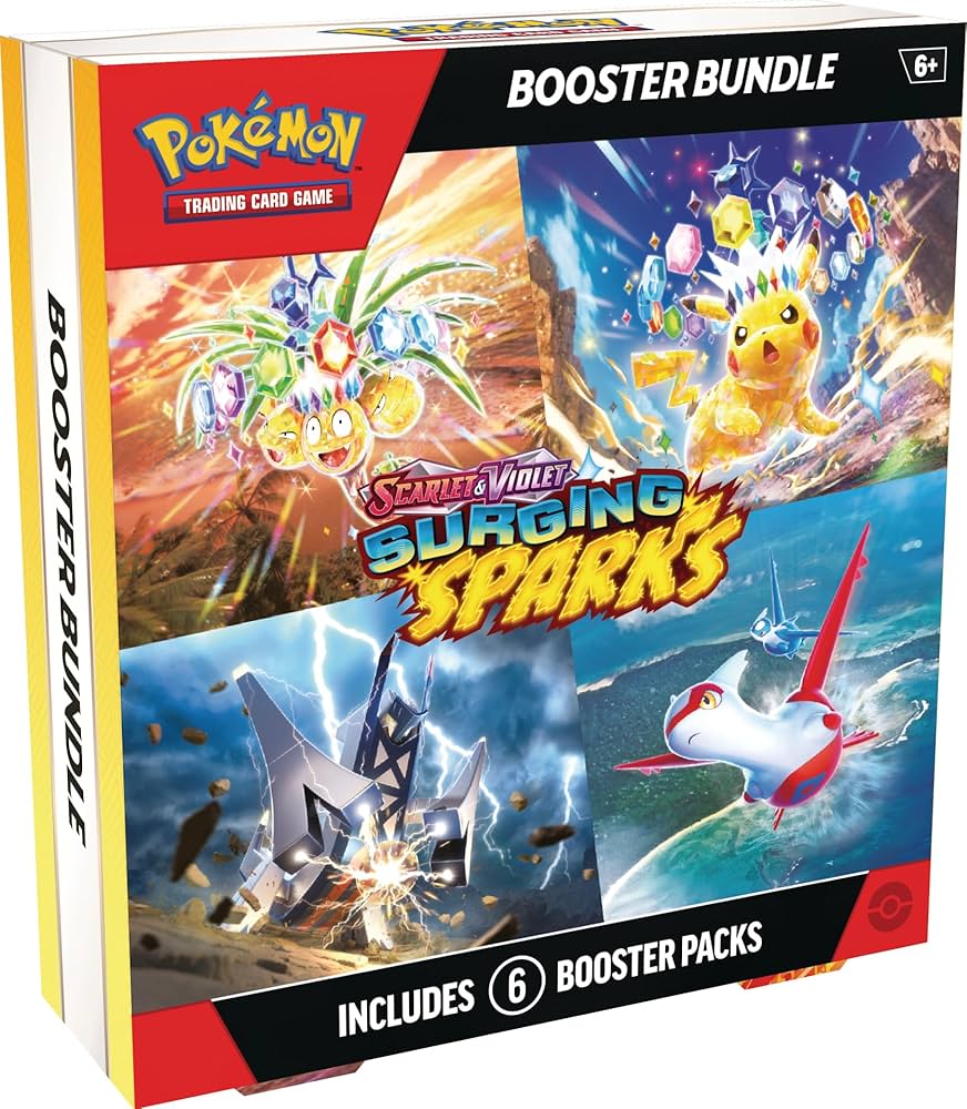 Pokémon TCG: Booster Bundle Surging Sparks (Inglés)
