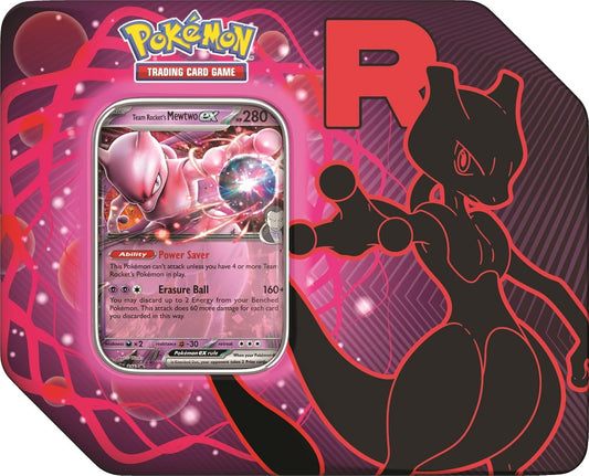 Pokémon TCG: Tin Team Rocket (Inglés) se envia al azar.