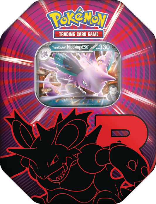 Pokémon TCG: Tin Equipo Rocket (Español) se envia al azar