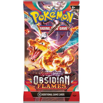 Pokémon TCG: Booster pack Obisidan Flames (Inglés)