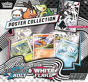 Pokémon TCG: Poster Collection Black Bolt & White Flare (Inglés)
